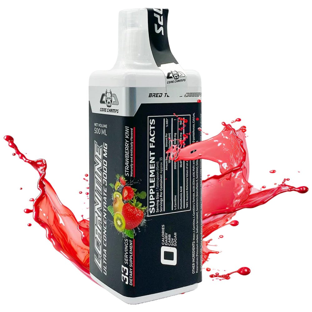 Liquide en L-carnitine 3000 mg - 500 ml