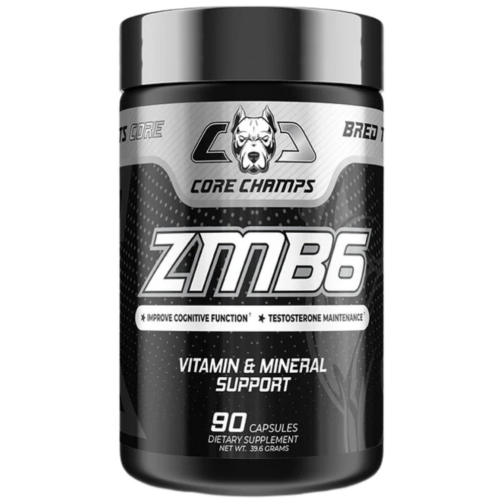 ZMB6 | Zinc, magnésium et B6 - 90 capsules