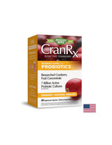 CRANRX® CARE DES FEMMES AVEC LES PROBIOTIQUES AVEC ACTION DE LA CRANNERNE + 7 milliards. probiotiques x 60 capsules de la nature
