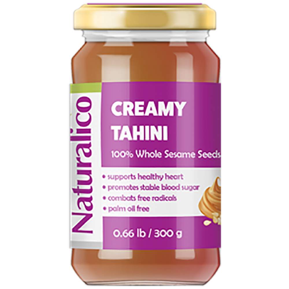 Tahini crémeux 100% graines de sésame entières - 300 grammes