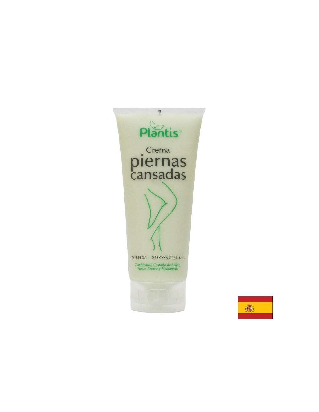 Crème de pied à base de plantes refroidissante - pour la fatigue et la lourdeur - Crema Piernas Cansadas Planttis®, 200 ml