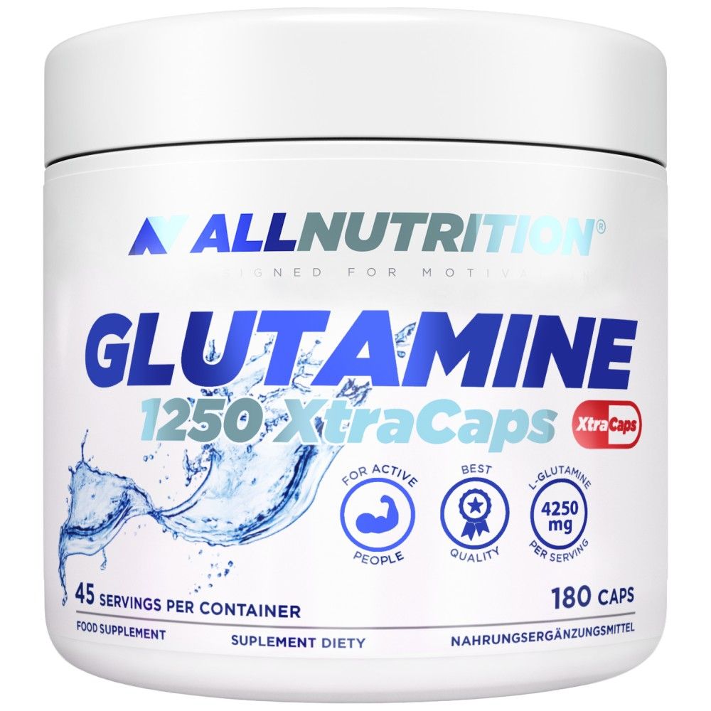 Glutamine 1250 xtracaps - 180 capsules