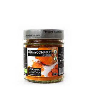 Organic turmeric powder (root) - Curcuma, Bio, 100 g Myconatur - Nutra Best Europe