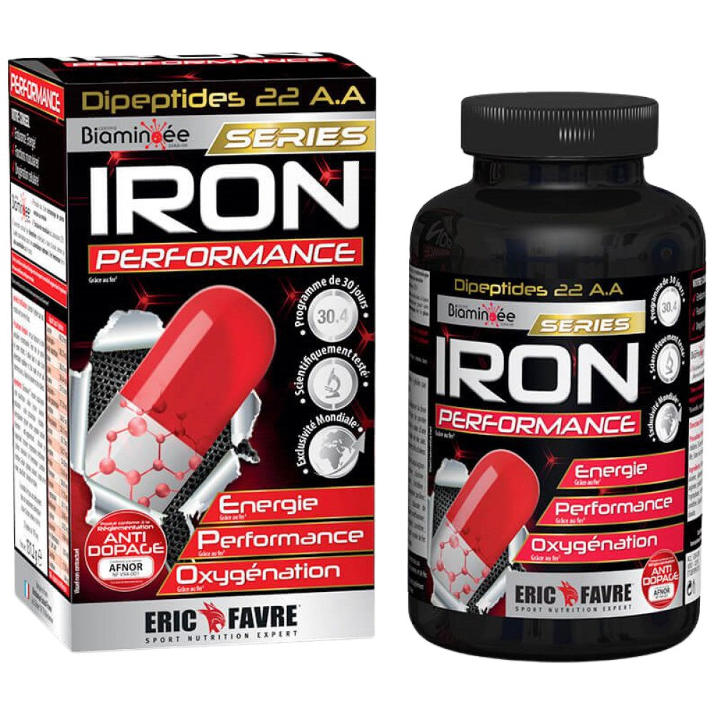 Iron | Performance EAA - Acides aminés essentiels - 120 capsules de gel