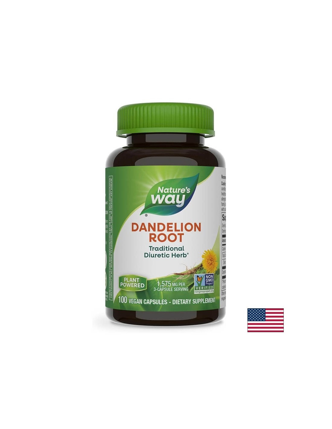 Racine de pissenlit 525 mg - 100 capsules