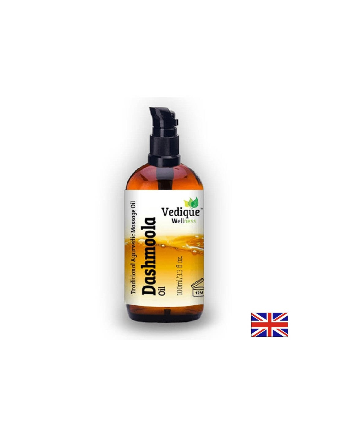 L'huile de massage de dashmoola (Dashmoola) - réduit le stress et élimine les maux de tête, 100 ml
