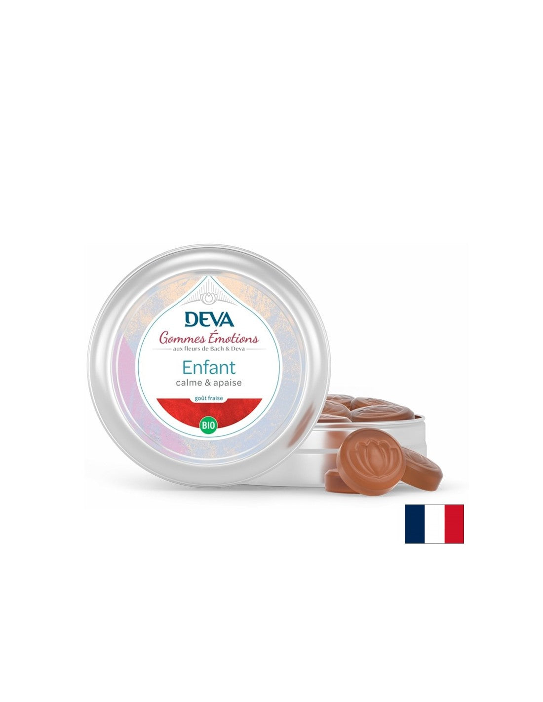 Candes à mâcher des bonbons "Enfants émotionnels" selon la méthode du Dr Bach, 45 g