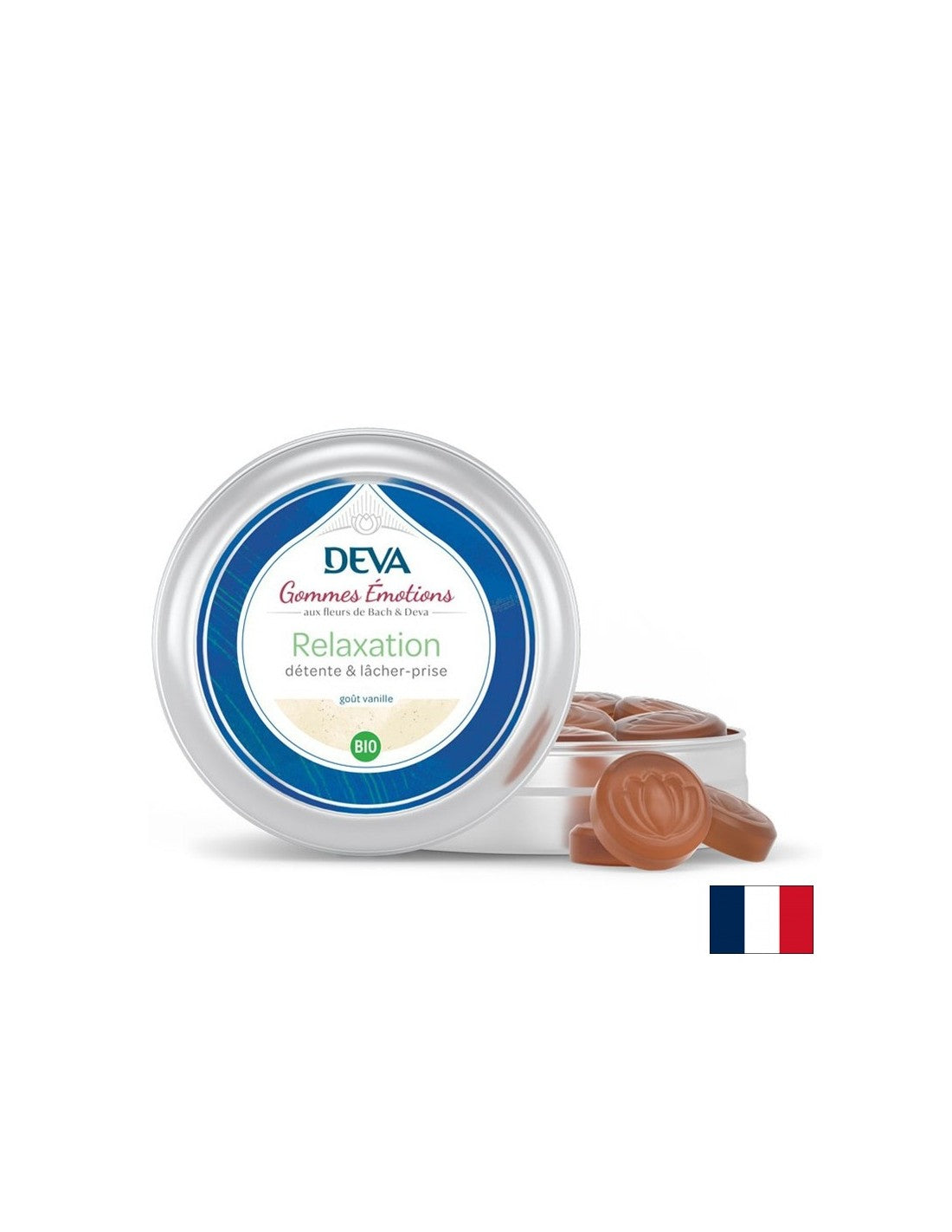 Candes à base de plantes à croquer pour la «paix» selon la méthode du Dr Bach, 45 g