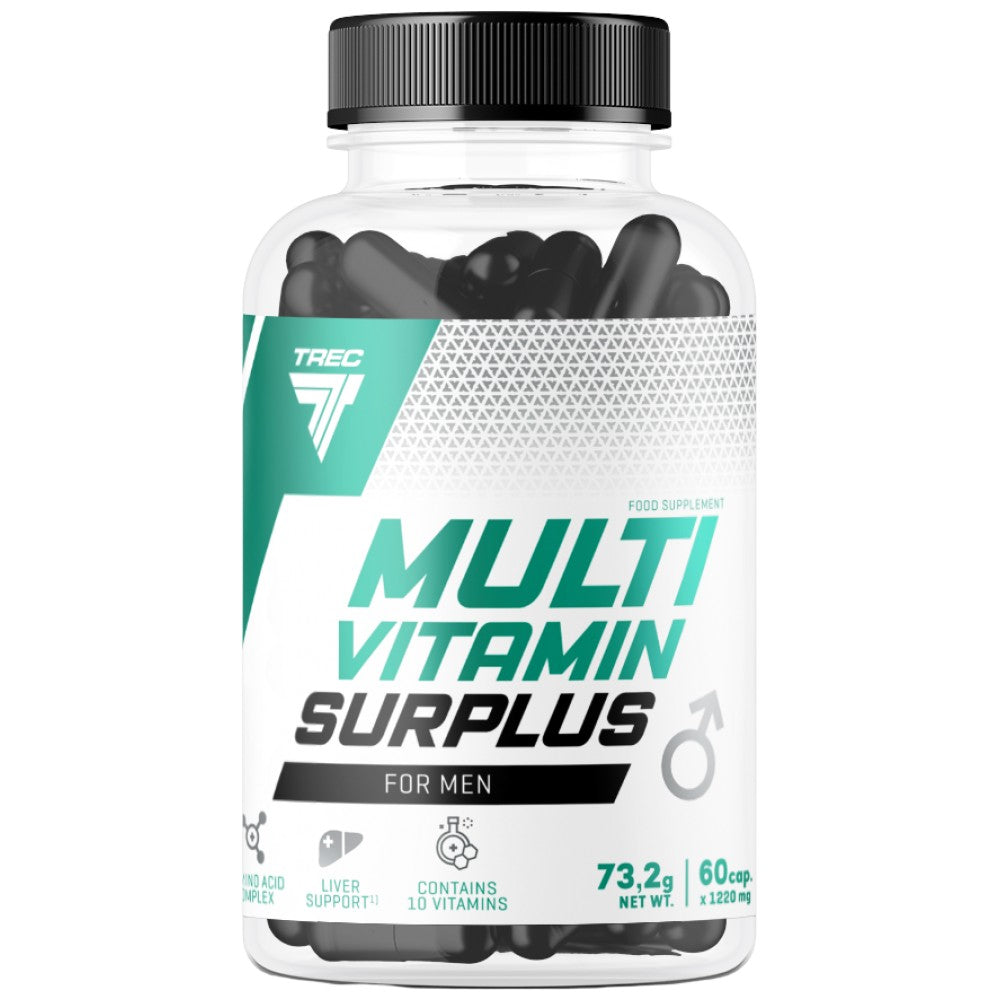 Excédent multivitamine pour les hommes - 60 capsules
