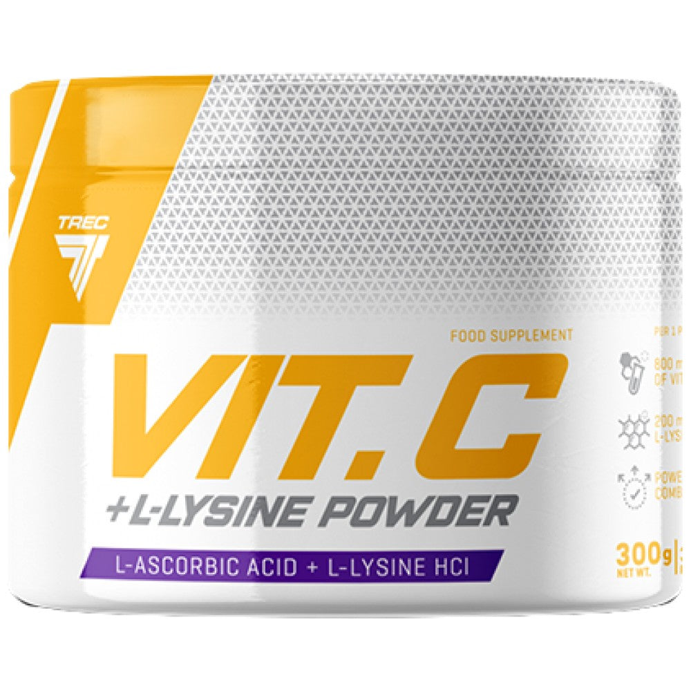 Vitamine C + L-lysine Powder - 300 grammes