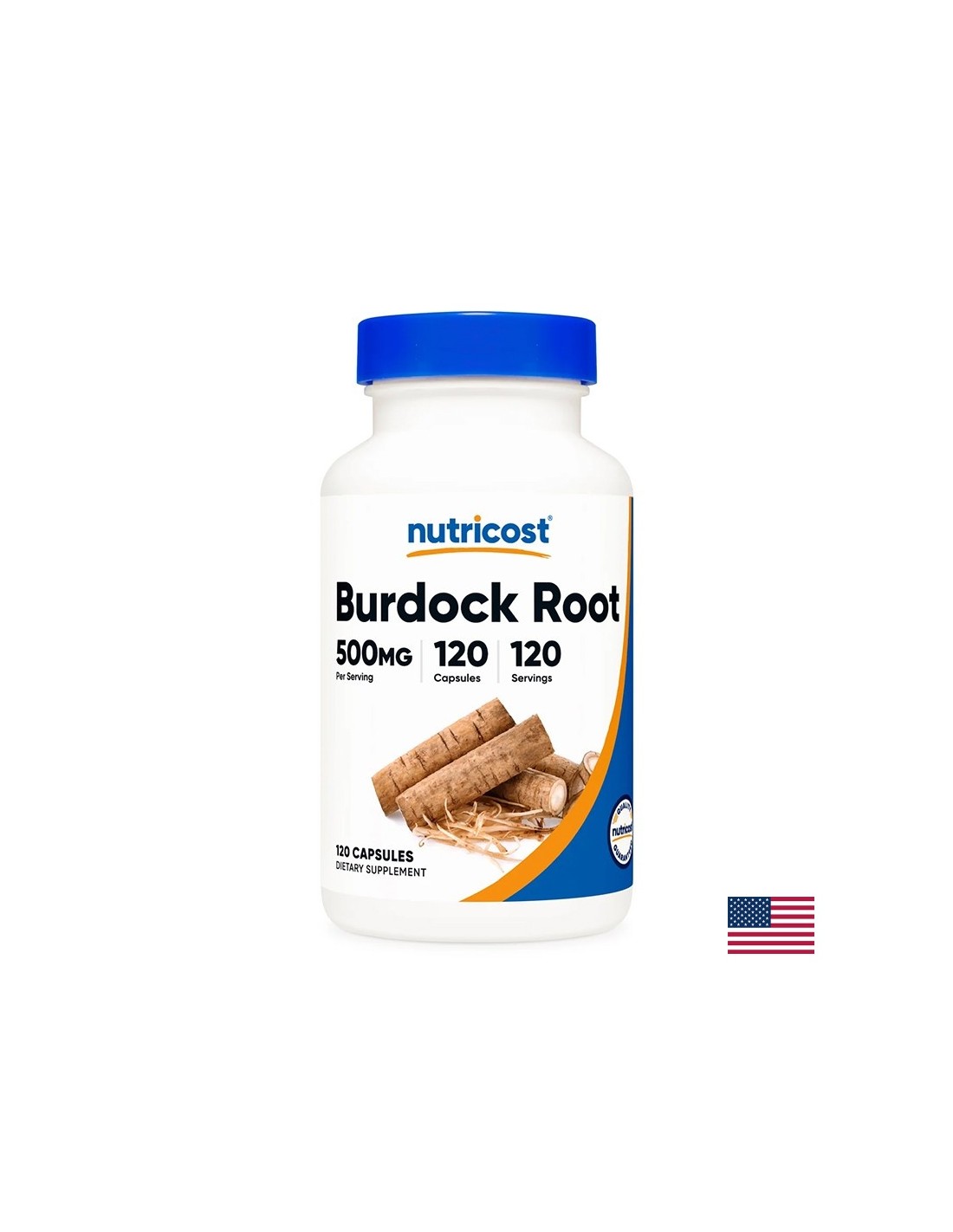 Détoxification et foie - bardane (racine), 500 mg x 120 capsules