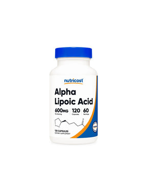 Diabetes - Alpha Lipoic Acid, 300 mg x 120 capsules - Nutra Best Europe