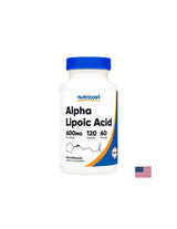 Diabète - Acide lipoïque alpha, 300 mg x 120 capsules