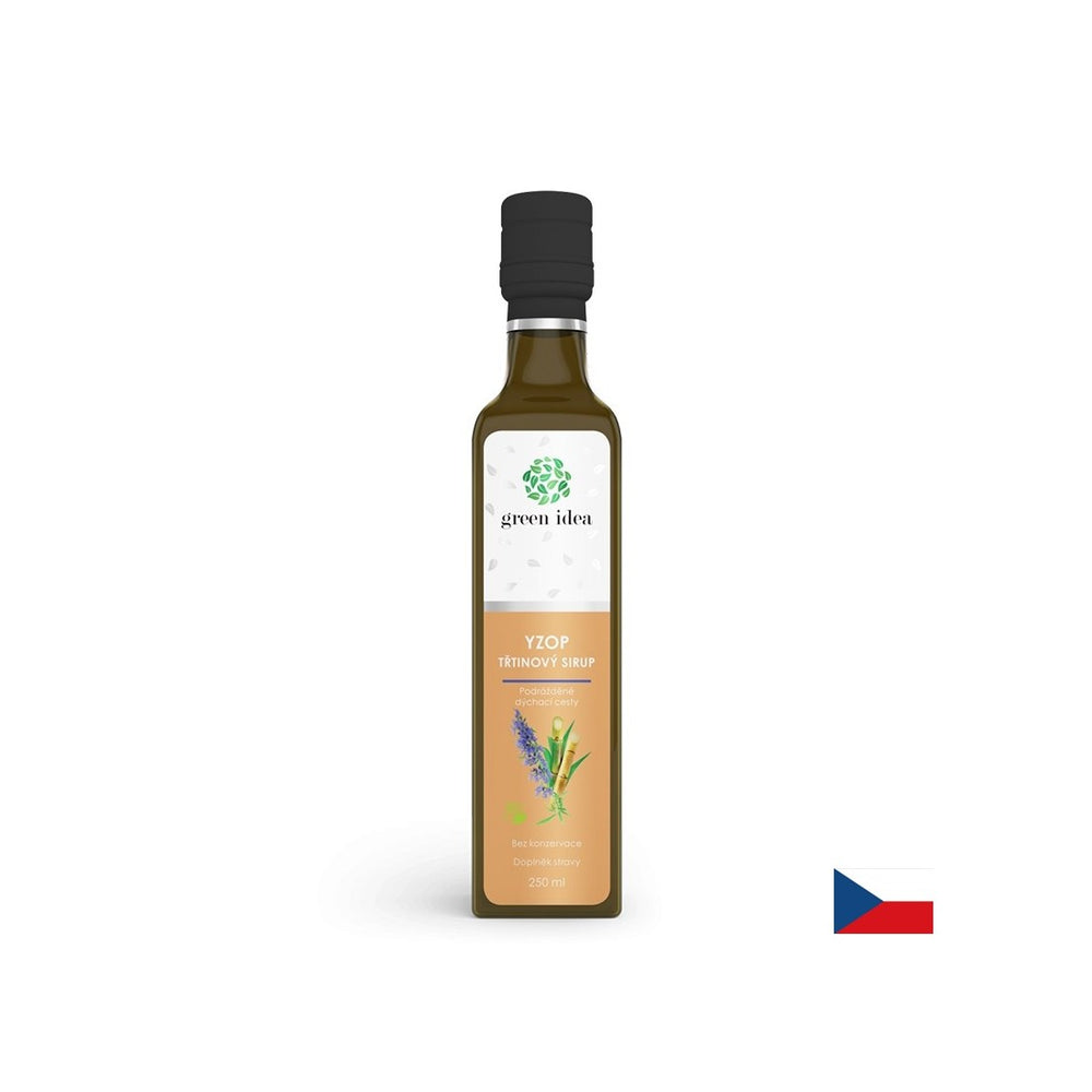 Système respiratoire - Sirop de canne avec hysop et hibiscus, 250 ml