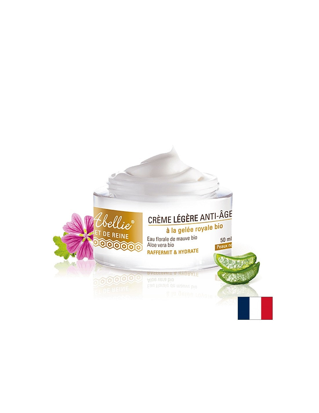Crème pour le visage anti-âge Abellie® Day avec Jelly Royal, 50 ml