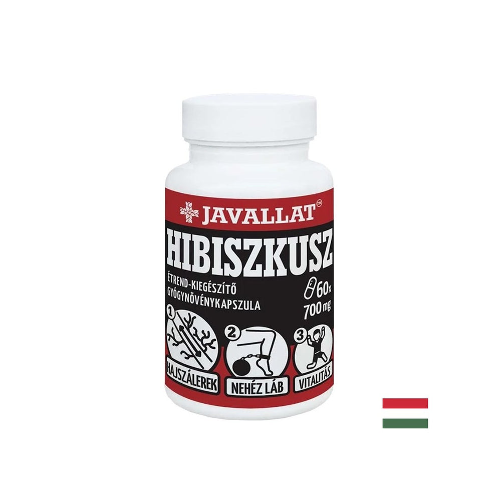 Bonne circulation sanguine et santé veineuse - Hibiscus, 700 mg x 60 capsules