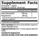 Trans-Resveratrol 100 mg | avec Resvinol-25 - 60 capsules