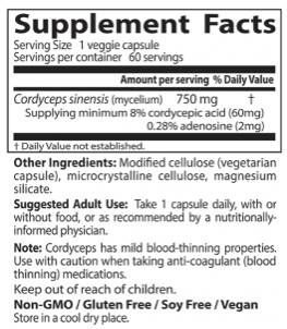 Meilleurs ultra cordyceps - 60 capsules