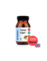 Triphala Guggul (Triphala Guggul) - Pour le cholestérol élevé, l'obésité et les hémorroïdes, 60 capsules