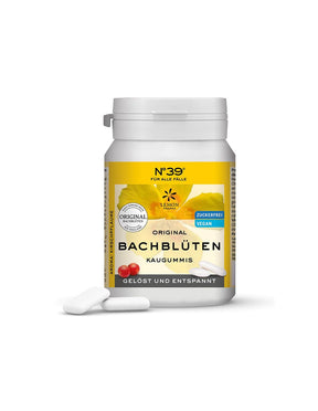 Gums against stress and tension - according to Dr. Bach's method N°39, 40 pieces - Nutra Best Europe