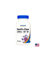 Articulations et immunité – Griffe du diable, 300 mg, 120 gélules <tc>Nutricost</tc>