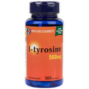 L-Tyrosine 500 mg - 50 capsules - Nutra Best Europe