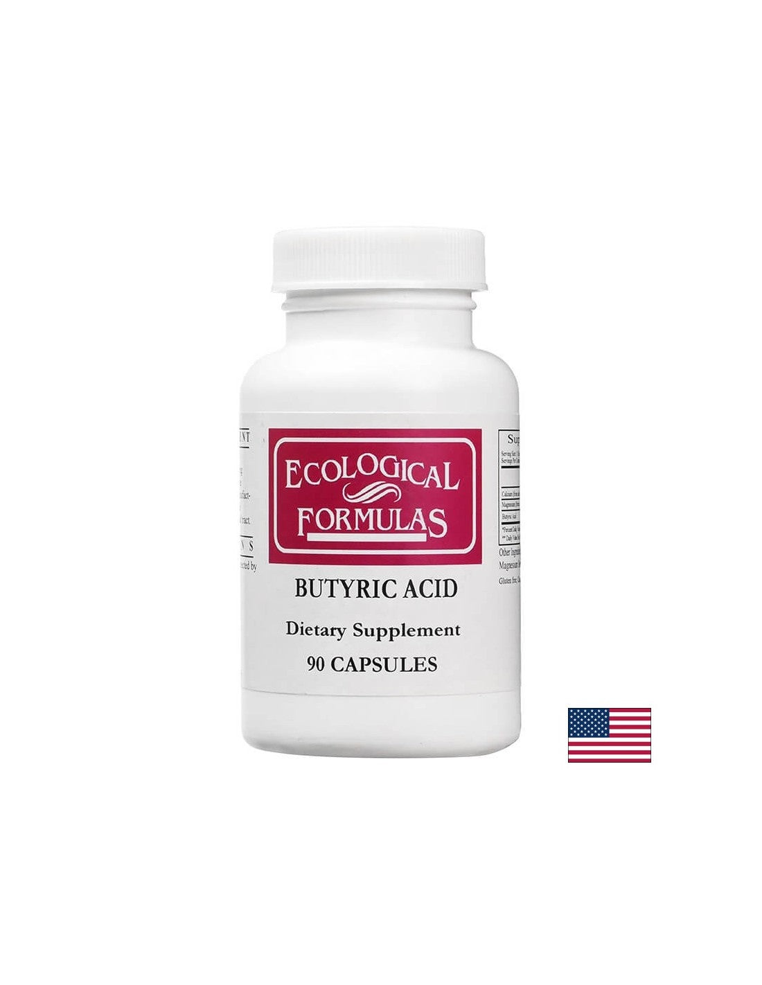 Acide butyrique, 90 capsules formules écologiques
