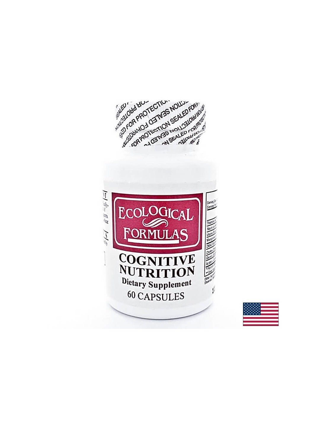 Pour stimuler l'activité cérébrale - nutrition cognitive, 60 capsules