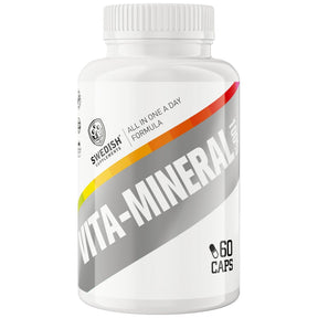 100% Vita Mineral / All in One a Day Formula - 60 capsules - Nutra Best Europe