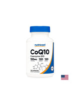 Énergie et cœur sain - Coenzyme Q10, 100 mg x 120 capsules <tc>Nutricost</tc>