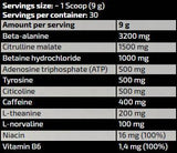 Ligne d'or/Energizer complet pré-entraînement/échantillon 9 grammes