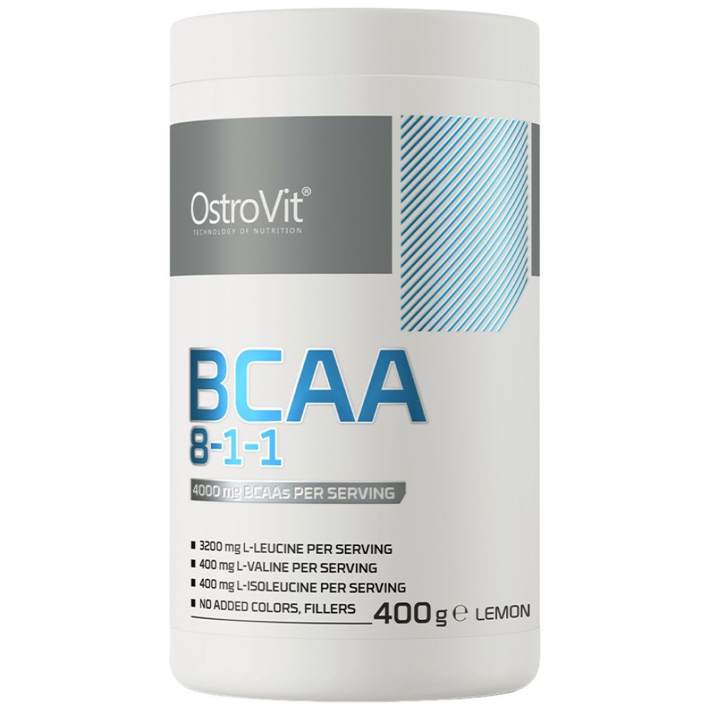 BCAA 8: 1: 1 poudre - 200 grammes
