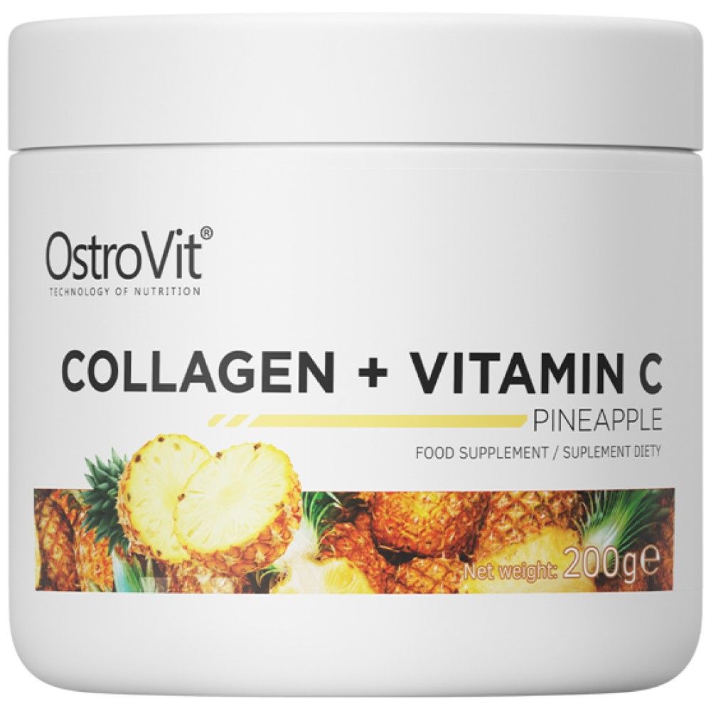 Collagène + vitamine C/poudre - 200 grammes