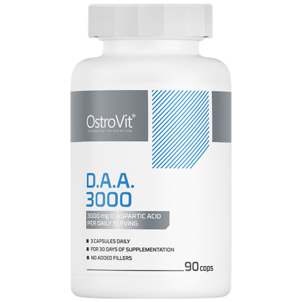 DAA 3000 | Capsules d'acide d-aspartique 90 capsules