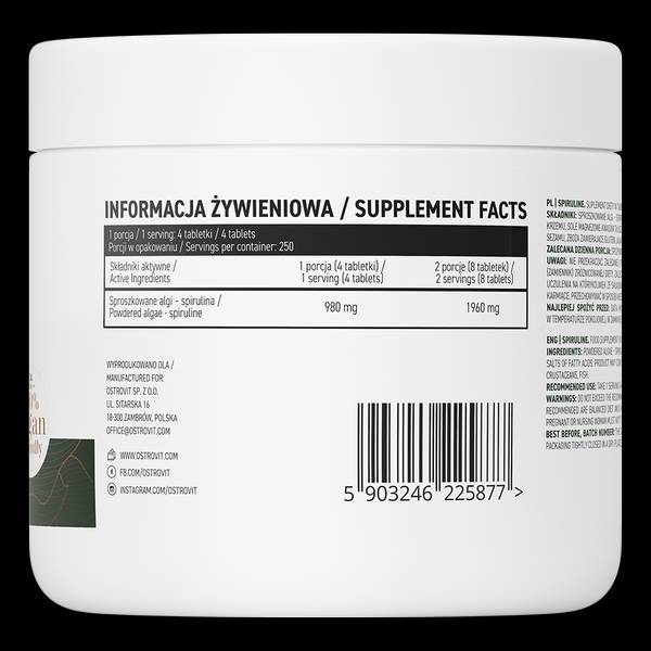 Spiruline - 90 comprimés