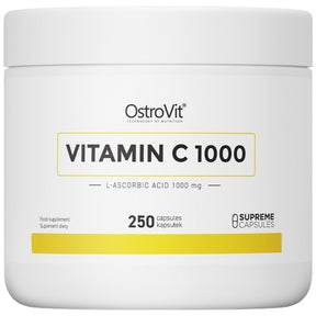 Vitamin C 1000 mg - 250 capsules - Nutra Best Europe