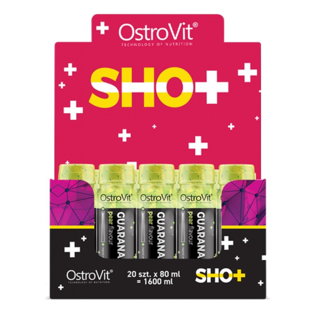 Guarana Shot/avec ginseng - 20 x 80 ml