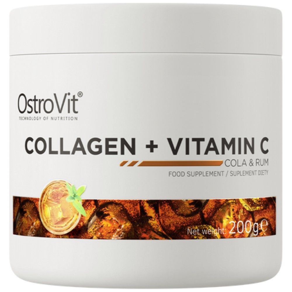 Collagène + vitamine C/poudre - 200 grammes