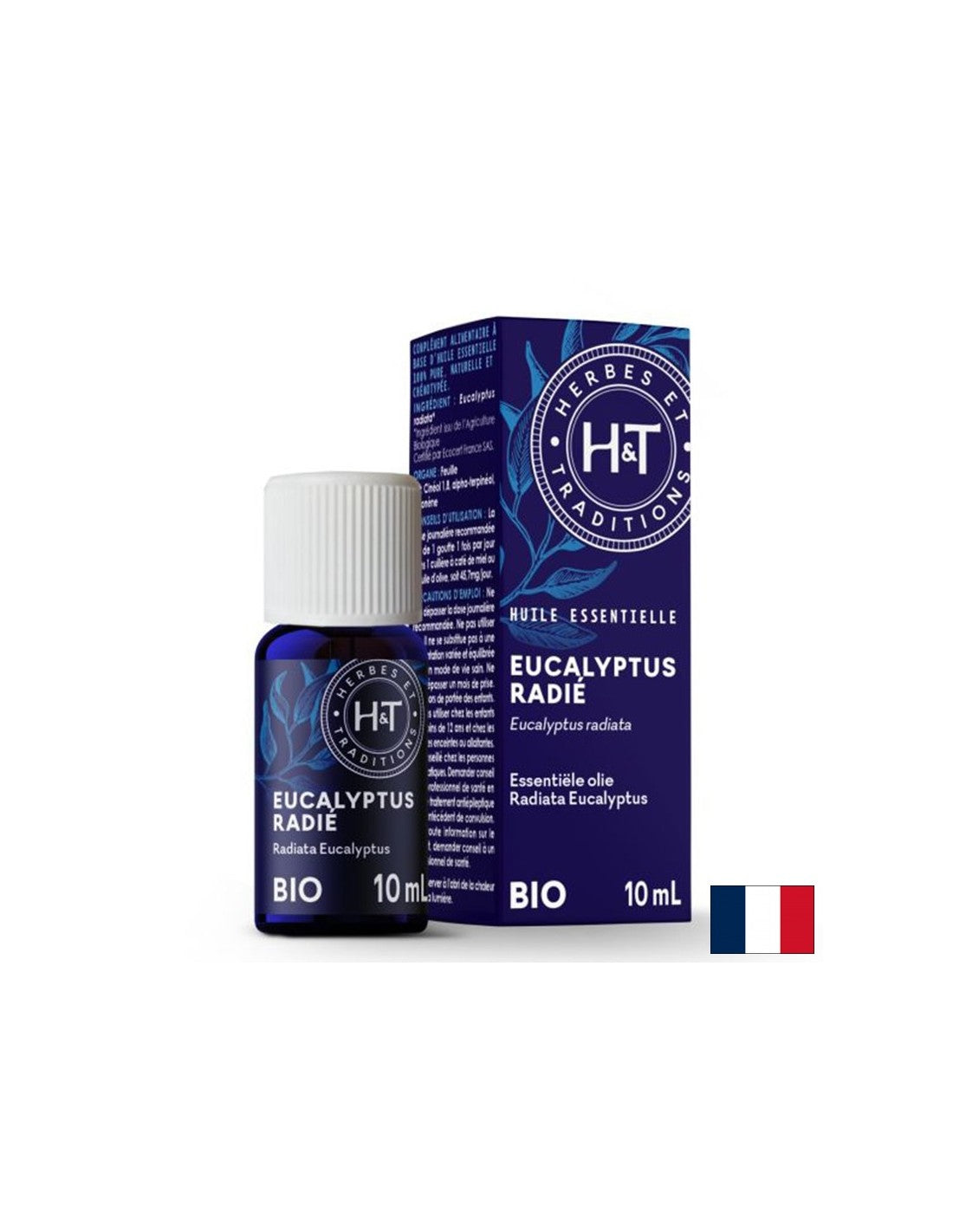 Huile essentielle d'Eucalyptus, biologique, 10 ml