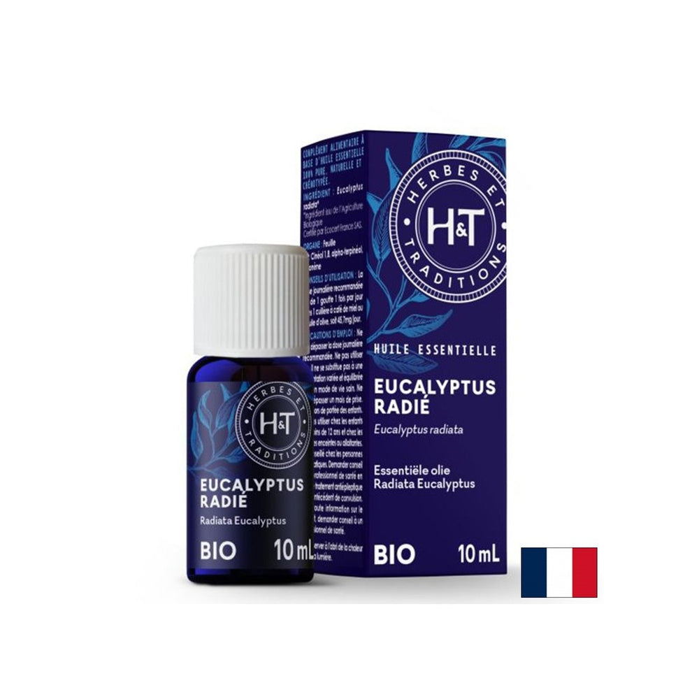 Huile essentielle d'Eucalyptus, biologique, 10 ml
