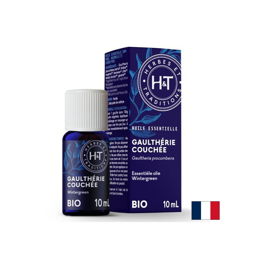 Huile essentielle de WinterGreen, biologique, 10 ml