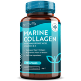 Collagène marin hydrolysé avec de l'acide hyaluronique - 1000 mg