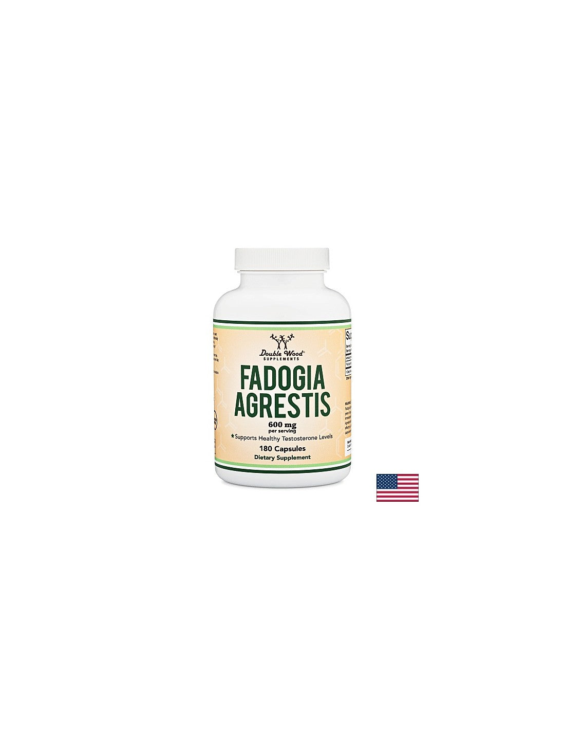 Fadogia Agrestis/ Extrait de Fadogia Agrestis /Pour la puissance masculine/, 180 gélules <tc>Double Wood</tc>