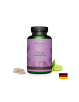 Harmonie Féminine 50+/ Complexe à base de plantes pour femmes de 50 ans et plus, 120 capsules, 100 % Vegan <tc>Vegavero</tc>