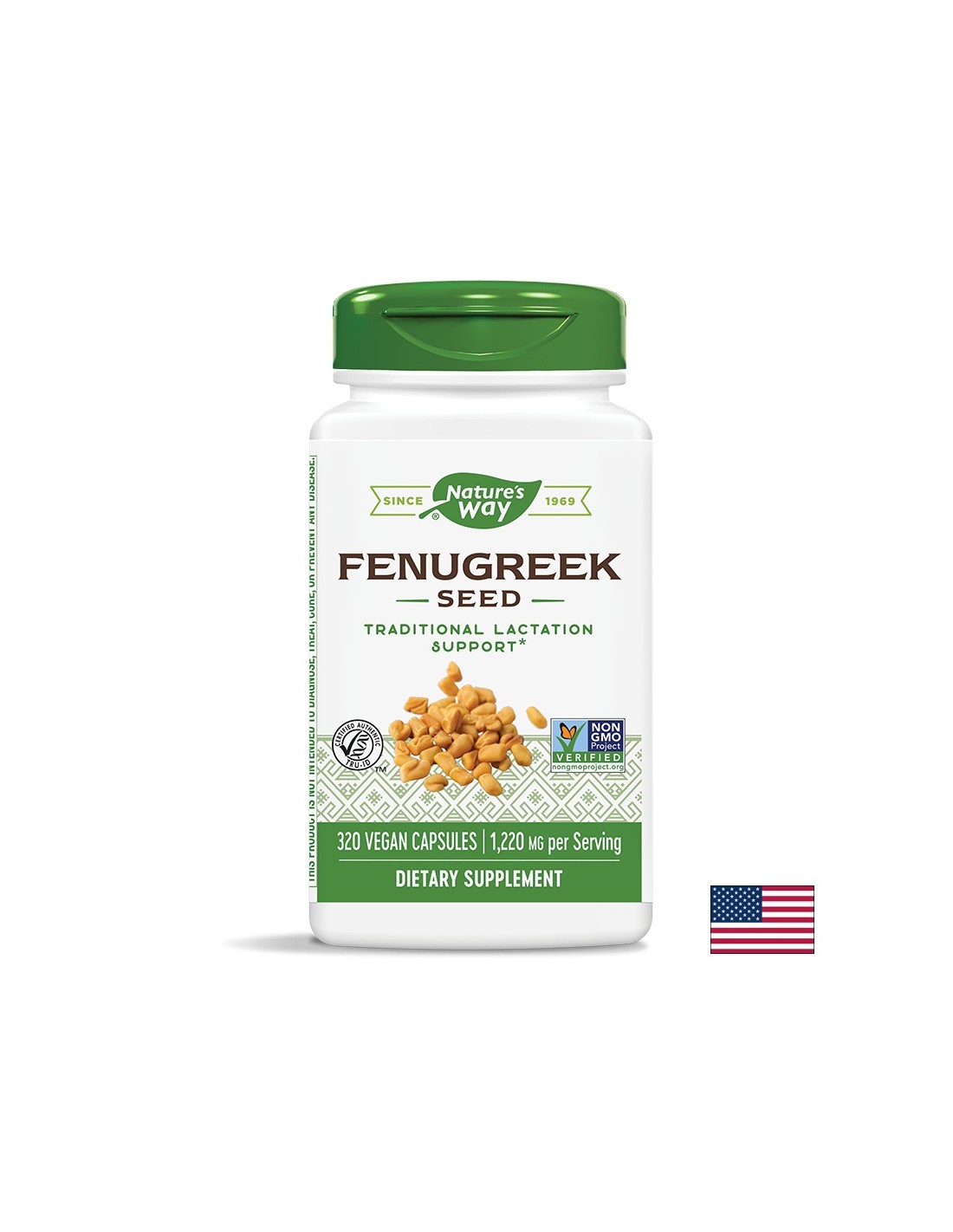 Fenugreek Seed/Fenugreek (Graines) 610 mg x 320 Capsules Nature's Way