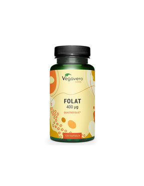 Folic acid Quatrefolic (methyl folate), 120 capsules - Nutra Best Europe