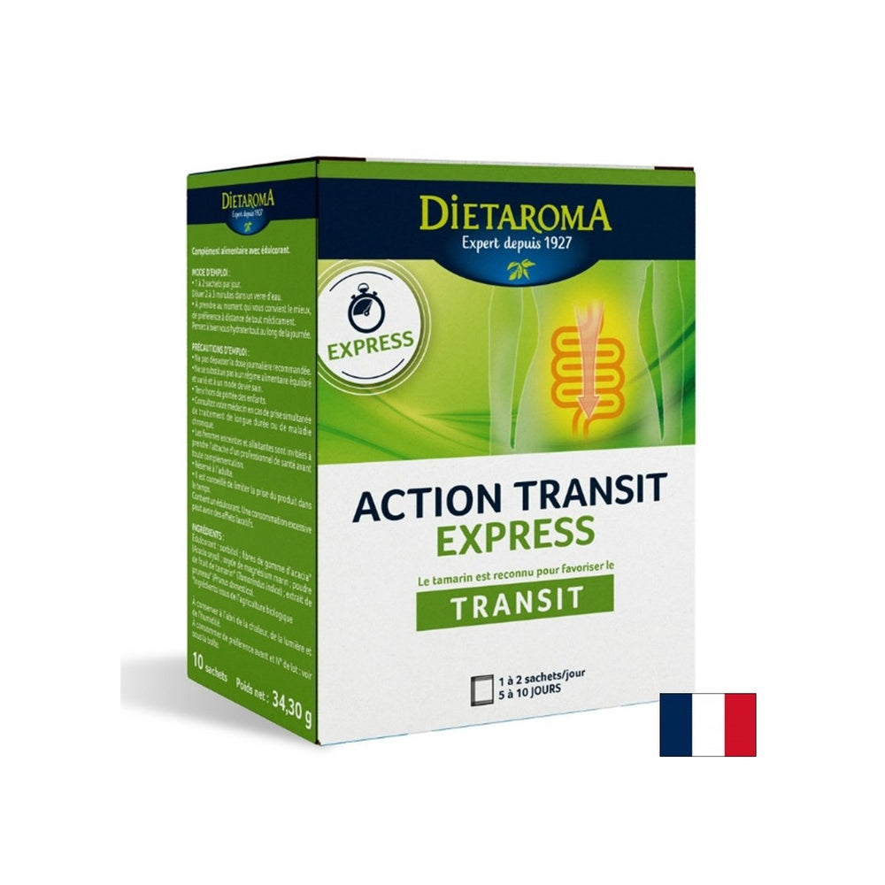 Formule pour un bon péristaltisme (avec du magnésium, des pruneaux, du tamarin et des fibres), 10 sachets