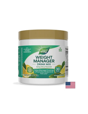 Appetite, weight and belly fat control formula - Weight Manager - 170.7 g powder, fruit flavored - Nutra Best Europe