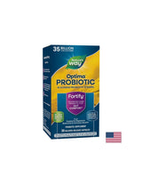 Fortify ™ Optima® Daily Probiotic + Prebiotic - Fortify Optima Probiotic, 35 milliards de probiotiques actifs, 30 capsules Nature's Way