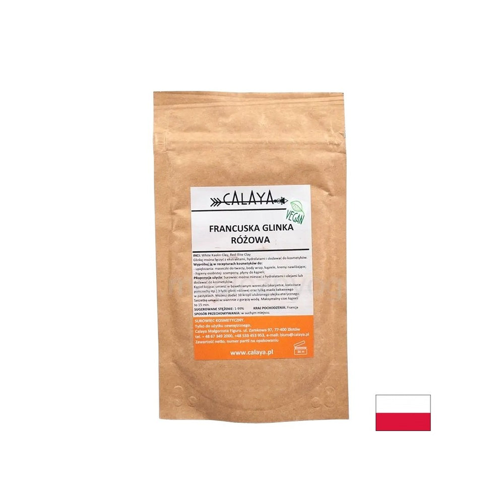 Argile rose française, 100 g